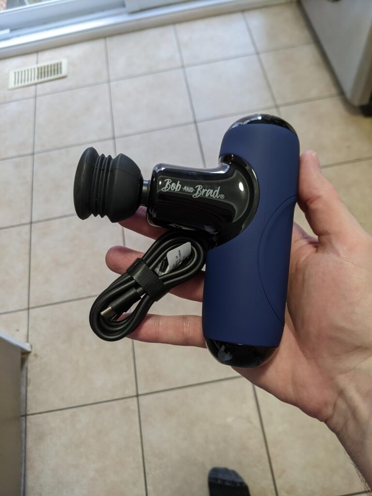 Mini Pistolet Masujący z Funkcją Ciepła i Zimna – Bob and Brad Q2 Pro