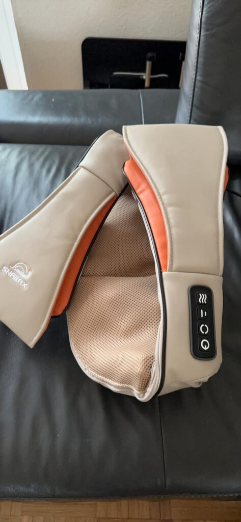 Snailax Masażer do Karku – Głęboki Relaks w Domowym Wydaniu